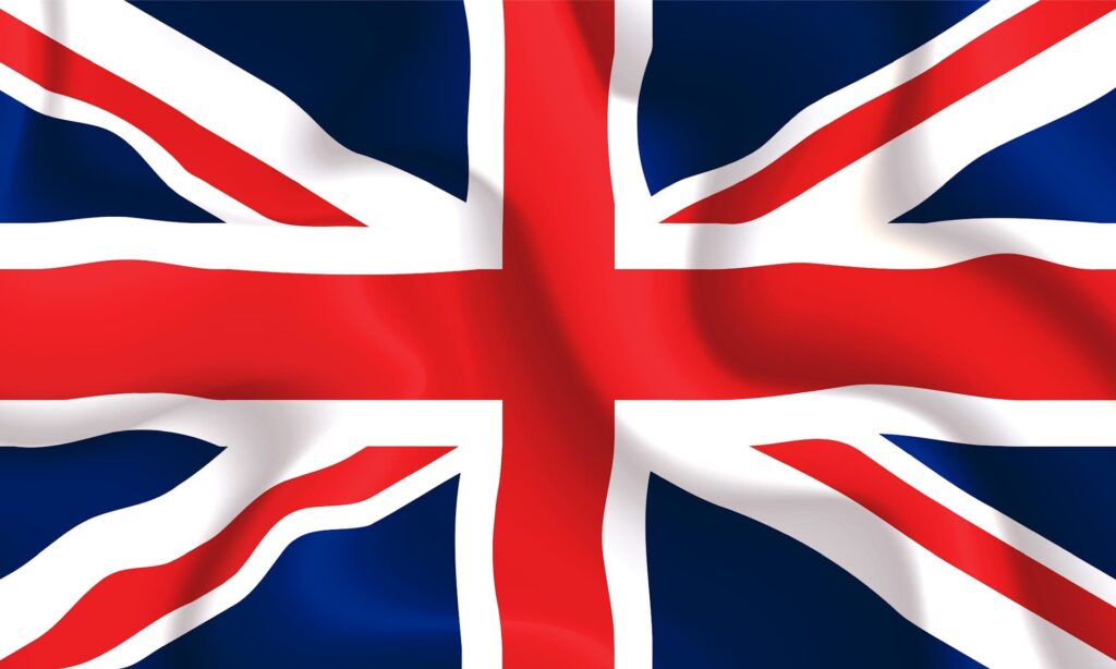 Flag of the United Kingdom UK, symbolizing the regulation of debt consultants as compared to the hazards of Canada's unregulated debt consultants